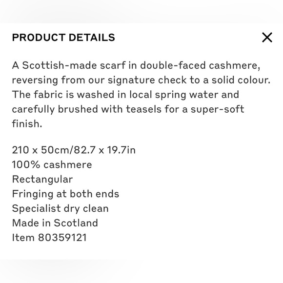 Burberry Reversible Check Cashmere Scarf - Picture 3 of 14